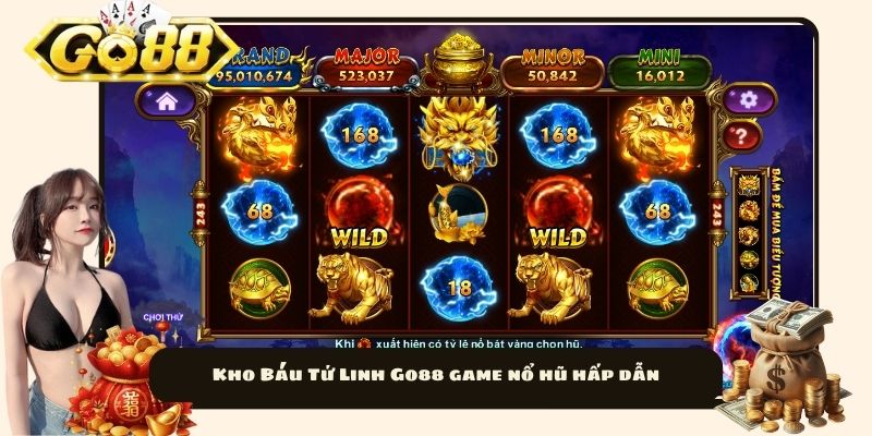 Kho Báu Tứ Linh Go88 game nổ hũ hấp dẫn