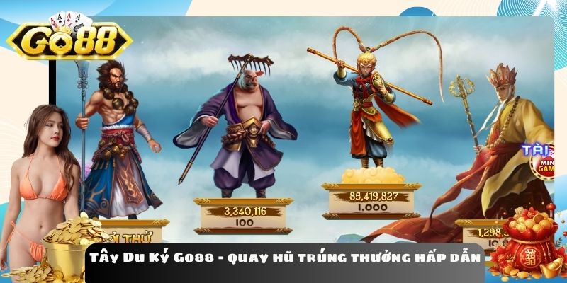 Tây Du Ký Go88 - quay hũ trúng thưởng hấp dẫn